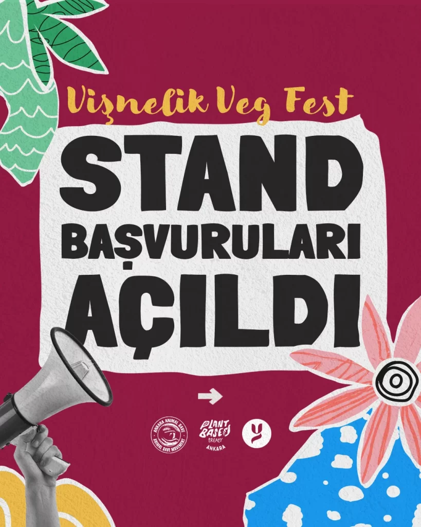 Vişnelik vegan festivali stant başvuruları